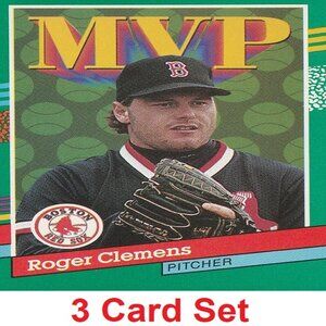 Roger Clemens MLB Card Collection